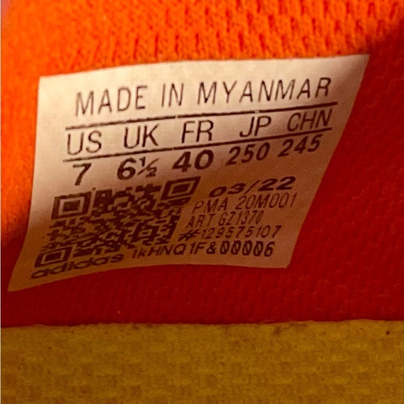 Adidas COPA SENSE.4 TURF SHOES size US7, EU40, UK6.5 EUC - Picture 2 of 5